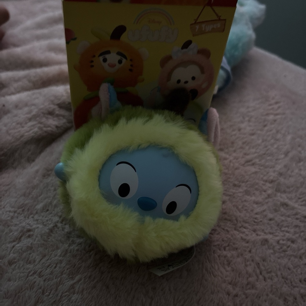Disney Ufufy Plush in Blue and Lime